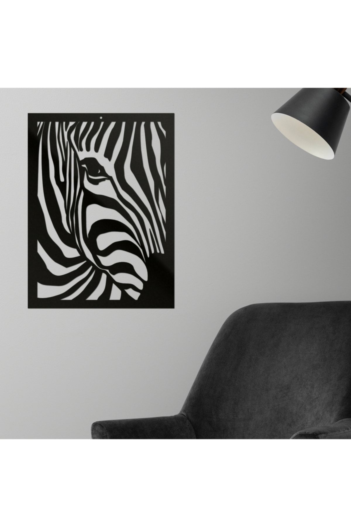 Ahşap Tablo - Zebra