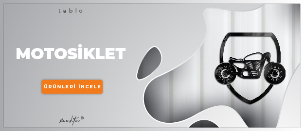 Motosiklet Temalı Tablolar