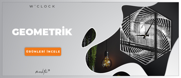 Geometrik Duvar Saati